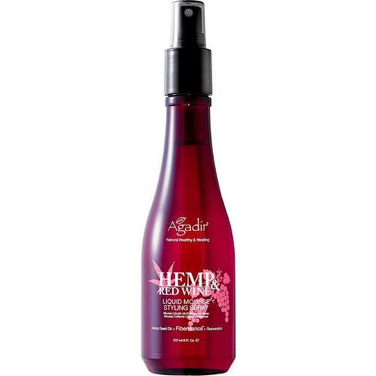 Agadir Liquid Mousse Styling Spray – Voor Gehydrateerd Haar 237ml