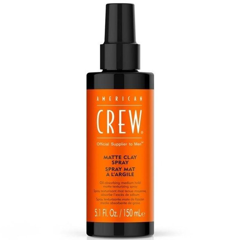 American Crew Matte Clay Spray – Textuur en Volume voor Alle Haartypes 150ml