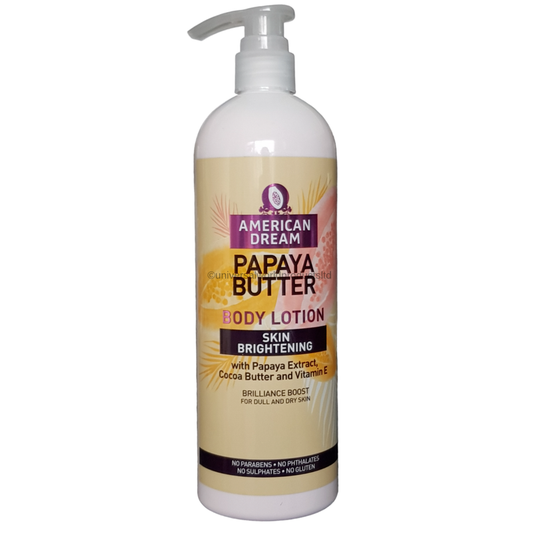 American Dream Bodylotion – Huidverhelderend met Papaya 750ml