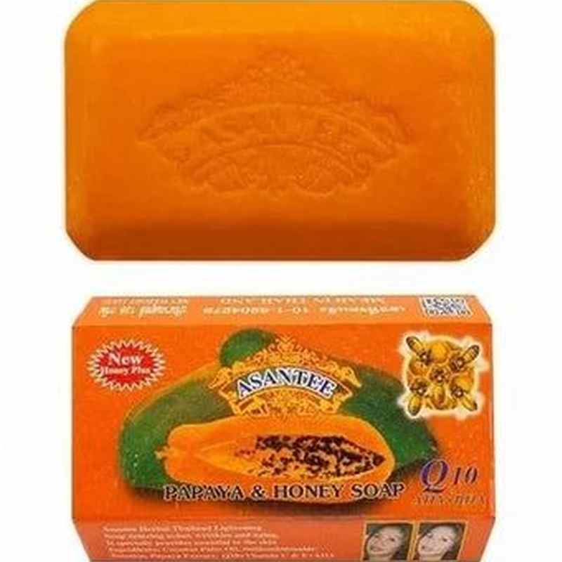 Asantee Papaya & Honey Zeep – Verfrissende Reiniging 125g