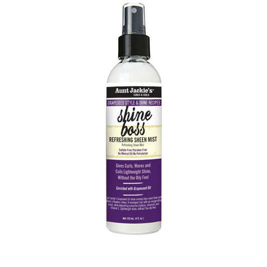 Aunt Jackie's Shine Boss – Verfrissende Glansmist voor Alle Haartypes 355ml