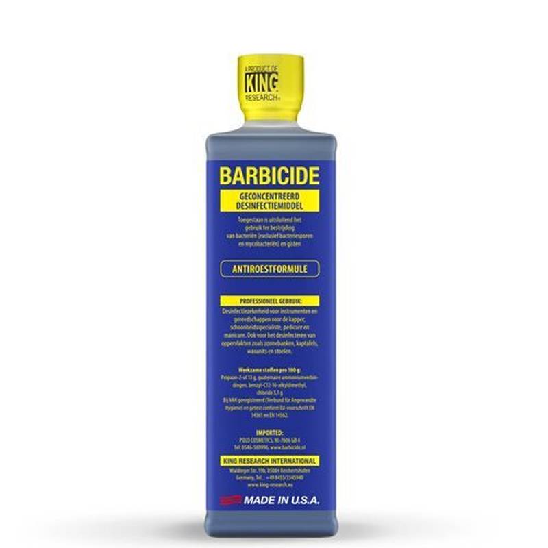 Barbicide Desinfectievloeistof – Effectieve Desinfectant voor Salon 473ml