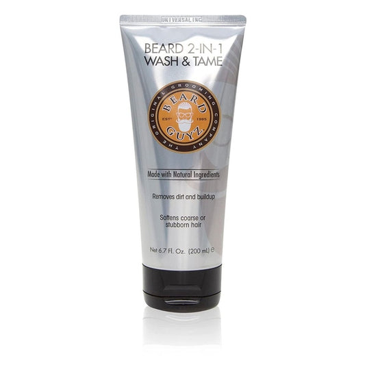 Beard Guyz 2-IN-1 Wash & Tame – Verfrissende Reiniging voor Baard 200ml