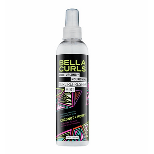 Bella Curls Curl Refresher Mist – Vochtinbrengende Spray voor Krullend Haar 236ml