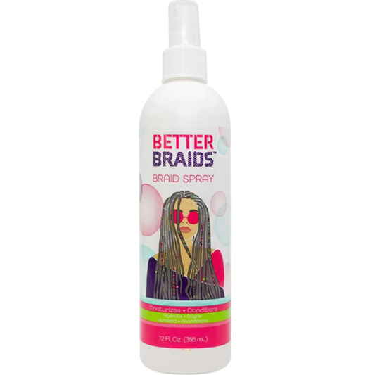 Better Braids Spray – Hydraterende Spray voor Gezonde Vlechten 355ml