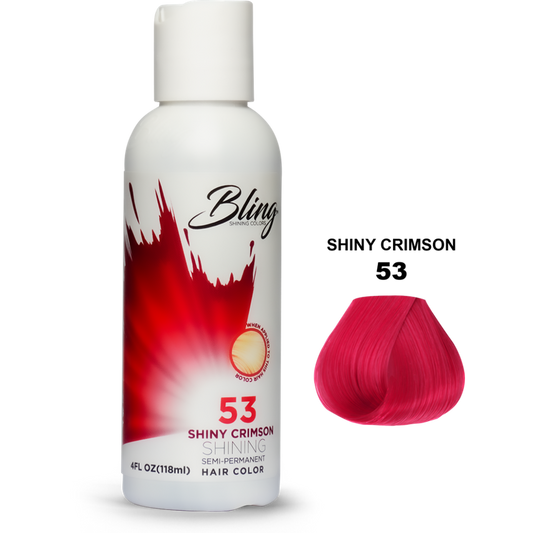 Bling Semi-Permanent Haarverf 53 – Glanzend Crimson 118 ml