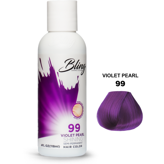 Bling Semi-Permanent Haarverf – Violet Pearl voor Alle Haartypes 118ml