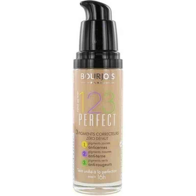 Bourjois 123 Perfect Foundation – Egaliserende Basis voor Alle Huidtypen 30ml