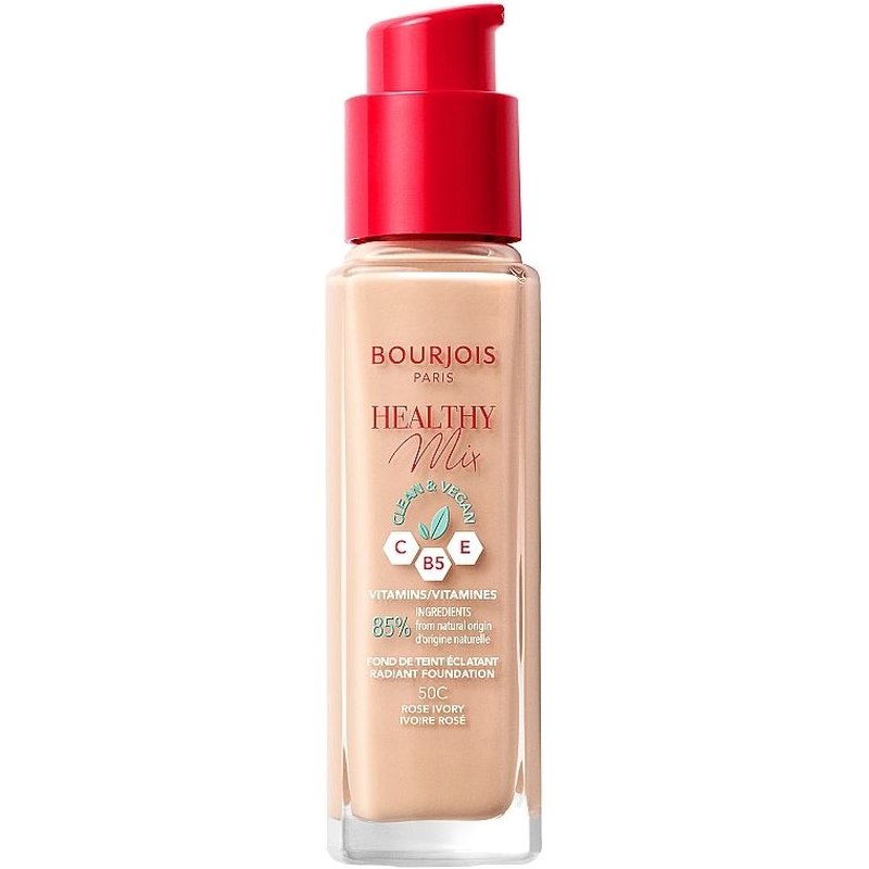 Bourjois Healthy Mix Foundation – Vegan Hydratatie voor Trouw Huid 30ml