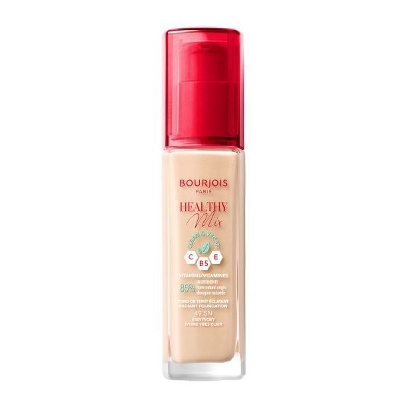 Bourjois Healthy Mix Foundation – Vegan Hydratatie voor Droge Huid 30ml