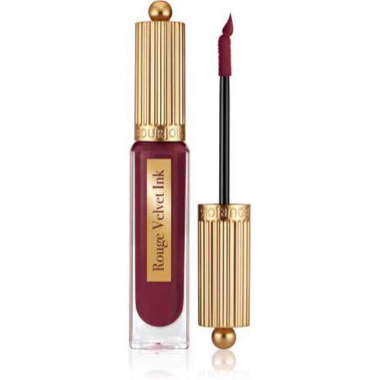 Bourjois Rouge Velvet Ink Lippenstift – Langdurige Mat Effect voor Alle Lippen 11 Rasin-Terdit