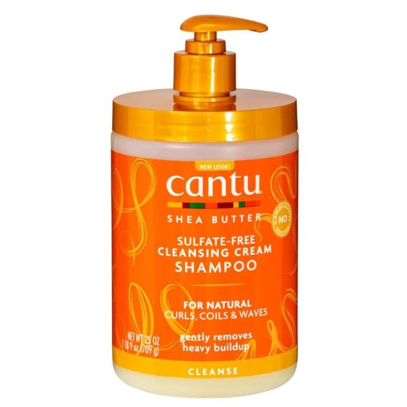 Cantu Shampoo – Sulfaatvrije Reinigingscrème voor Natuurlijke Krullen 709g
