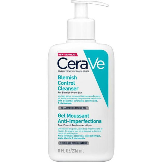 Cerave Anti-Blemish Gel – Diep Reinigend voor Vette Huid 236ml