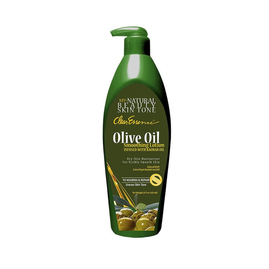 Clear Essence Olive Oil Lotion – Verzachtende Crème voor Stralende Huid 621ml
