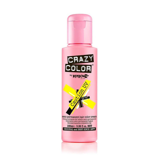 Crazy Color Haarverf – Neon Groene Kleur voor Opvallend Haar 100ml