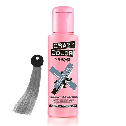 Crazy Color Haarverf – Semi-Permanente Kleur voor Alle Haartypes 100ml