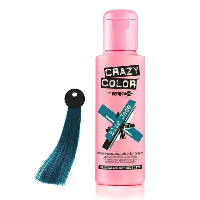 Crazy Color Haarverf – Semi-Permanente Kleur voor Strak Haar 100ml