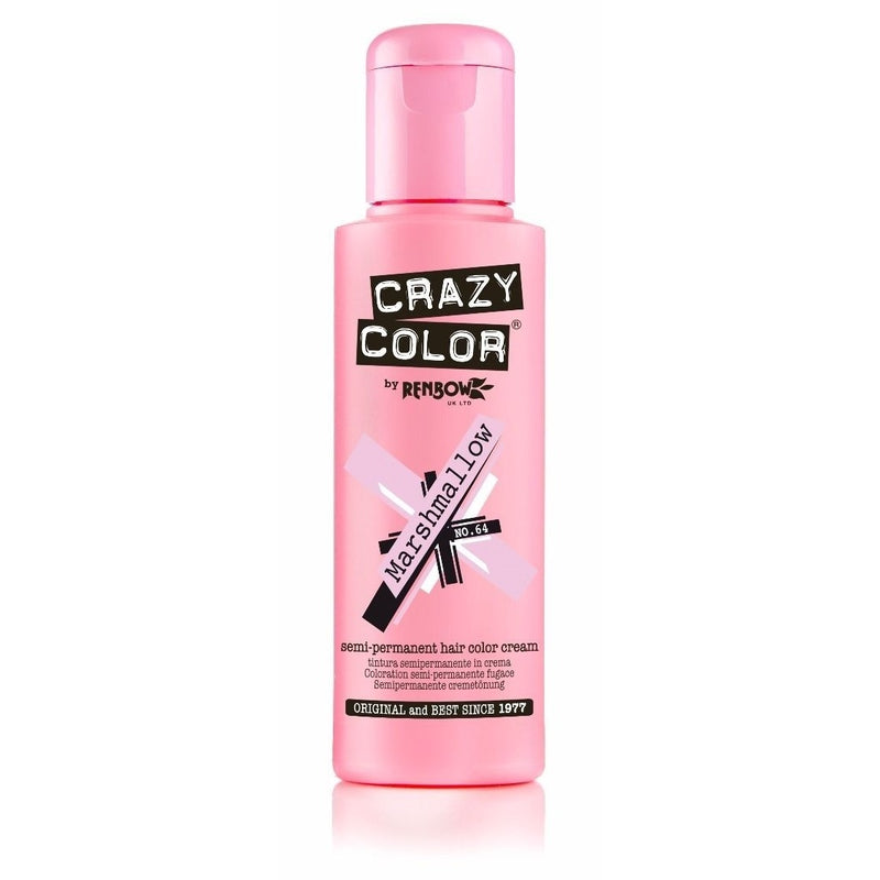 Crazy Color Marshmallow – Semi-Permanente Haarkleur voor Stralend Haar 100ml