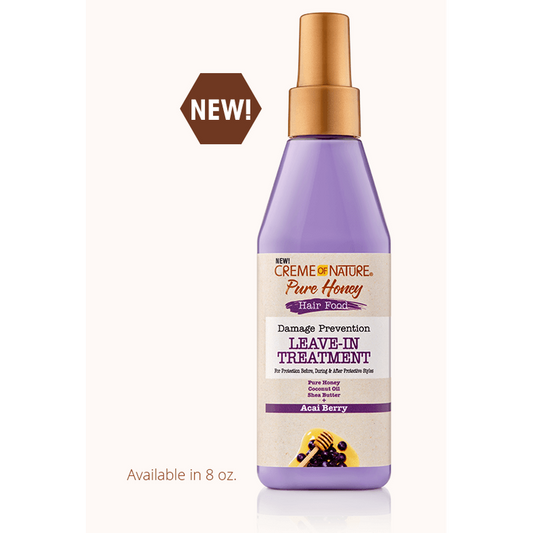 Creme of Nature Leave-In Treatment – Voorkomt Beschadiging voor Alle Haartypes 227ml