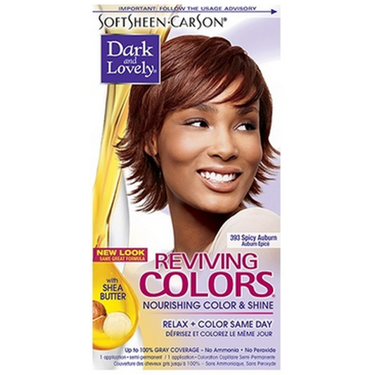 Dark and Lovely Haarkleur – Verfrissende Kleur met Glans 393