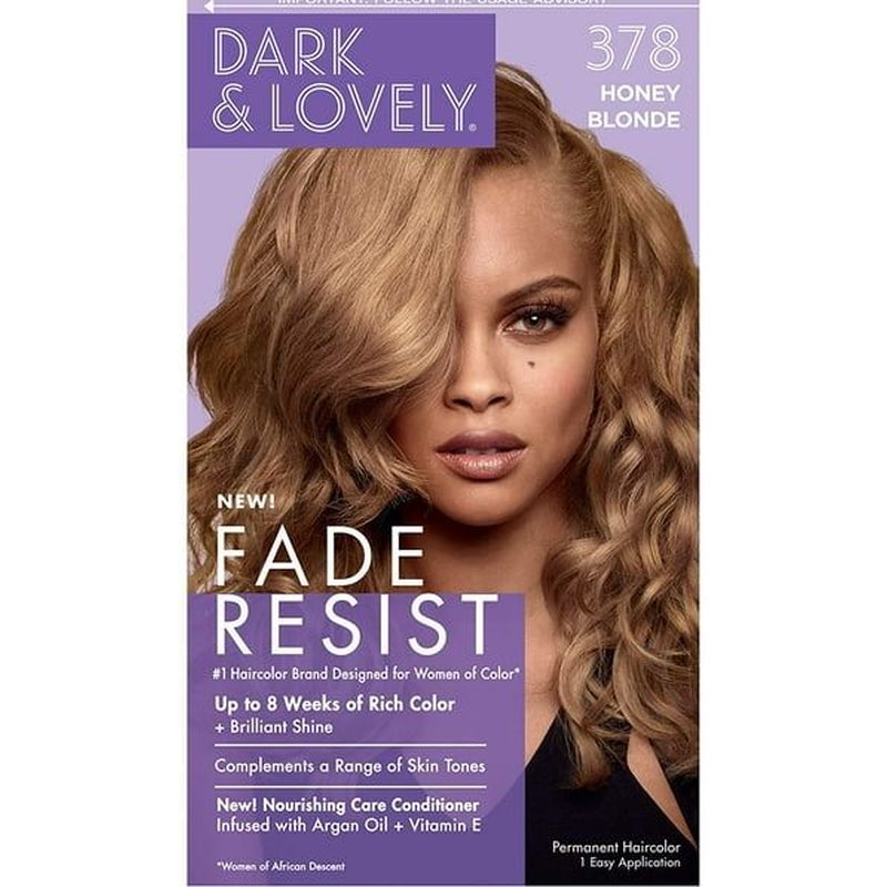 Dark and Lovely Haarverf – Fade Resist voor Luxe Kleur 378 Honey Blonde