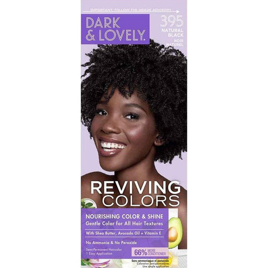 Dark and Lovely Kleur – Verfrissende Semi-Permanente Haarverf voor Alle Haartypes 395