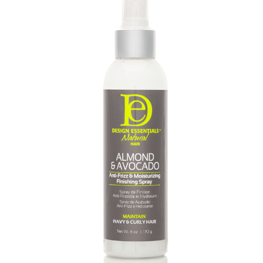 Design Essentials Afwerkingsspray – Anti-Frizz & Hydraterend voor Golvend en Krullend Haar 170ml