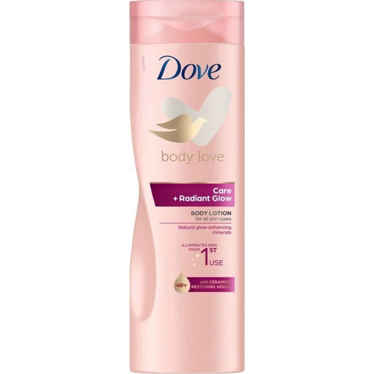 Dove Body Love Care – Vochtinbrengende Lotion voor Stralende Huid 400ml