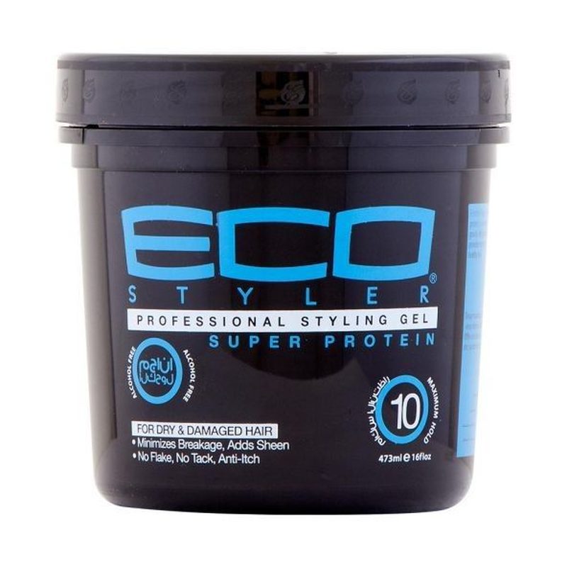 Eco Styler Styling Gel – Super Protein Max Hold voor Krullend Haar 473ml