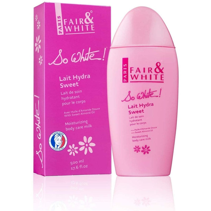 Fair & White So White Hydra Sweet Lotion – Vochtinbrengende Lotion 500ml