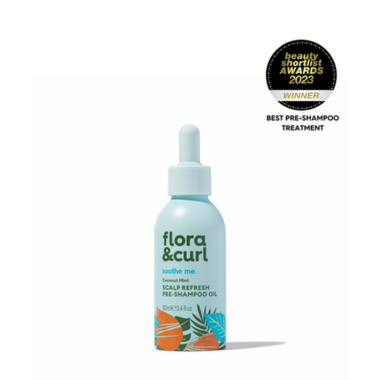 Flora & Curl Pre-Shampoo Olie – Verfrissende Behandeling voor de Scalp 100ml