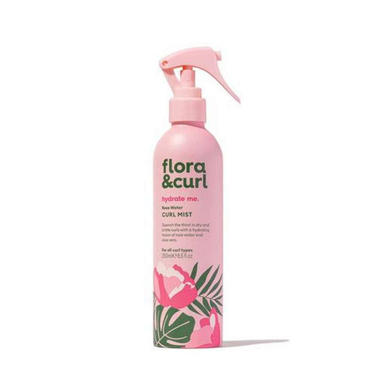 Flora & Curl Rose Water Curl Mist – Hydrateert voor Krullend Haar 250ml