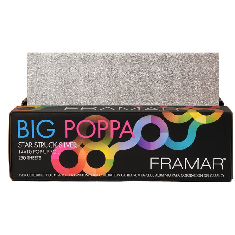 Framar Big Poppa Foil – Extra Brede Folies voor Kleurbehandelingen 250 Stuks