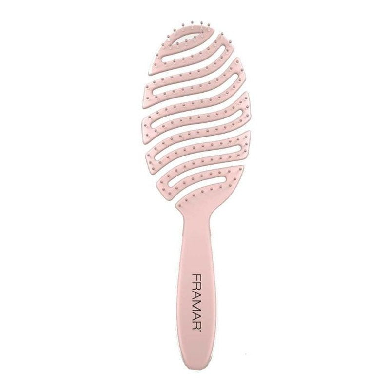 Framar Flex Brush – Pijnloze Ontklitter voor Alle Haartypes Champagne