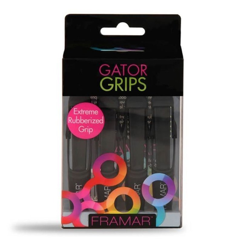 Framar Gator Grips – Antislip Haarclips voor Alle Haartypen 4 st.