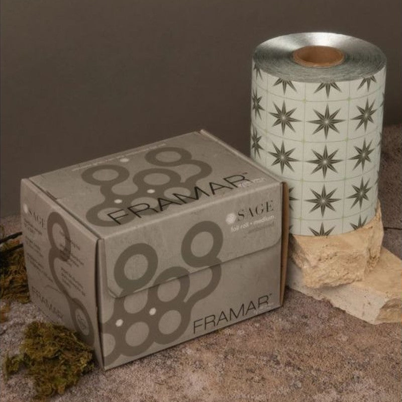 Framar Medium Foil – Geëmbosseerd Aluminium voor Kleurbehandelingen 98m