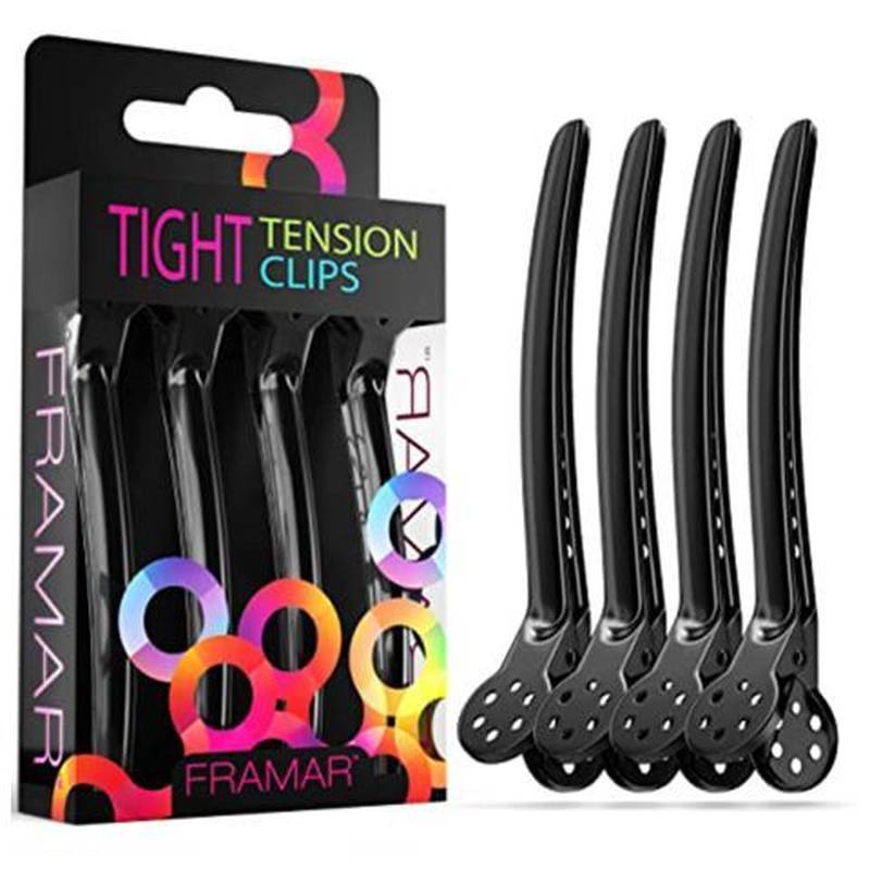 Framar Tension Clips – Sterke Grip voor Alle Haartypes 4 Stuks