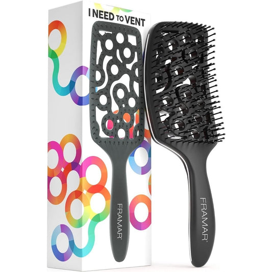 Framar Vent Brush – Snellere Droging en Ontklitten Geen Maat