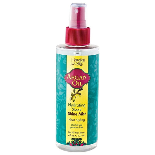 Hawaiian Silky Argan Oil – Hydraterende Shine Mist voor Alle Haartypes 177ml