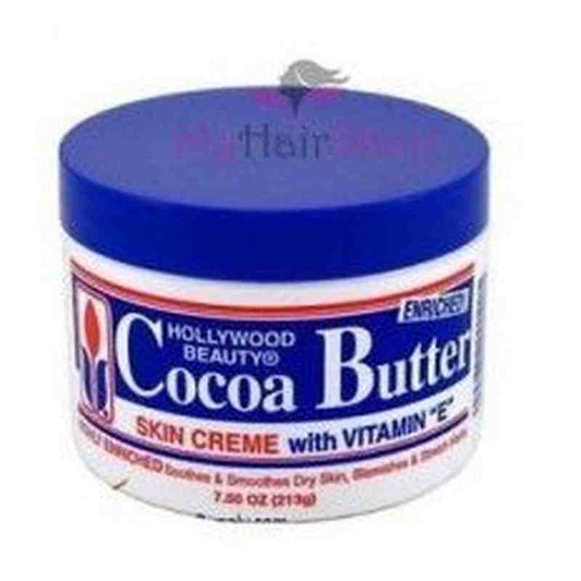 Hollywood Beauty Cocoa Butter – Voedende Crème voor Droge Huid 213g
