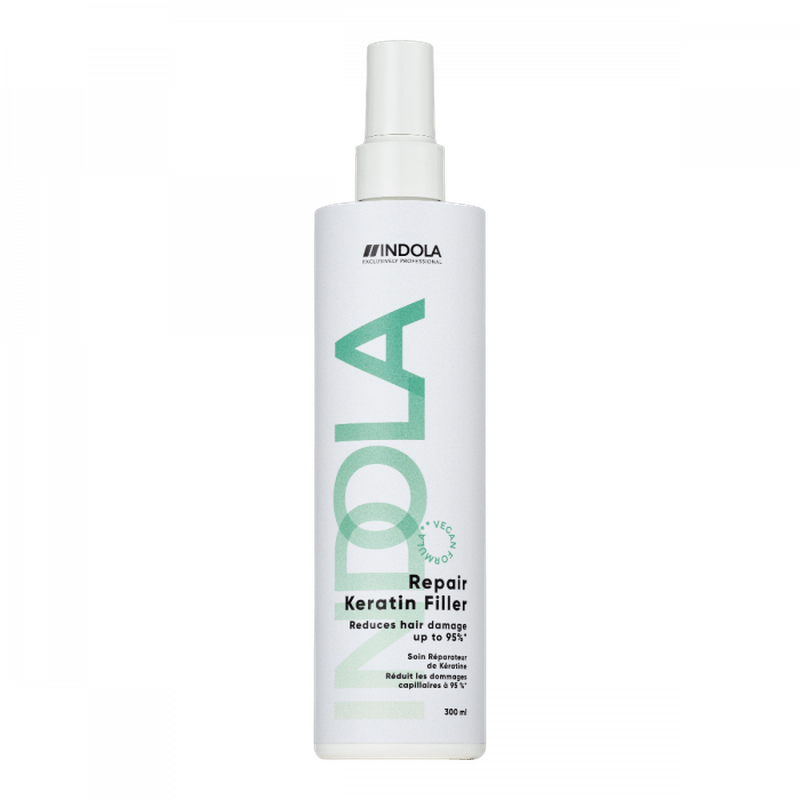 Indola Repair Keratin Filler – Herstellende Behandeling voor Alle Haartypes 300ml