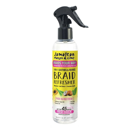 Jamaican Mango & Lime Braid Refreshner Spray – Verfrissende Spray voor Vlechten 237ml