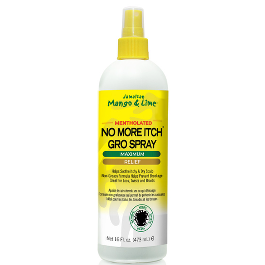 Jamaican Mango & Lime Gro Spray – Vermindert Jeuk voor Locs 473ml