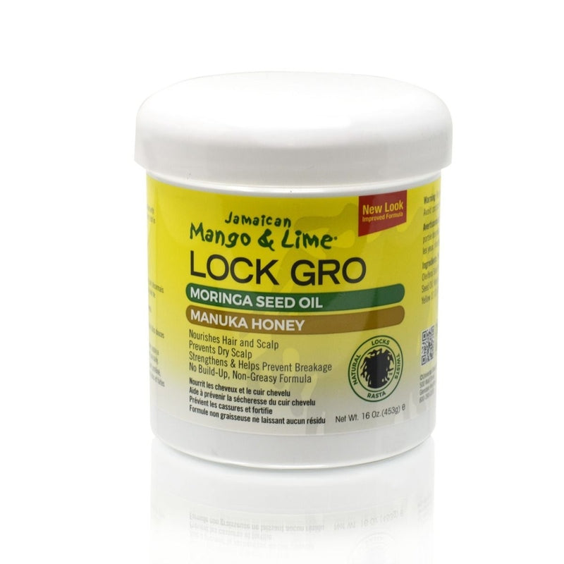 Jamaican Mango & Lime Lock Gro – Dagelijkse Behandeling voor Droge Scalp 454g