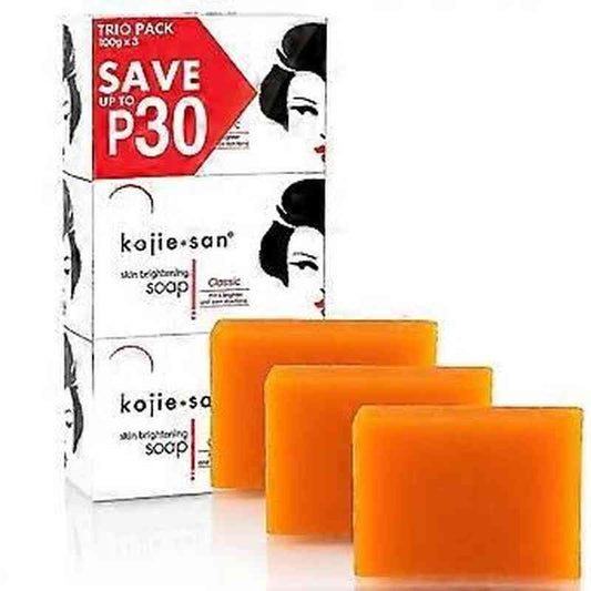 Kojie San Huidverlichtende Zeep – Verhelderend voor Alle Huidtypes 3 x 100g