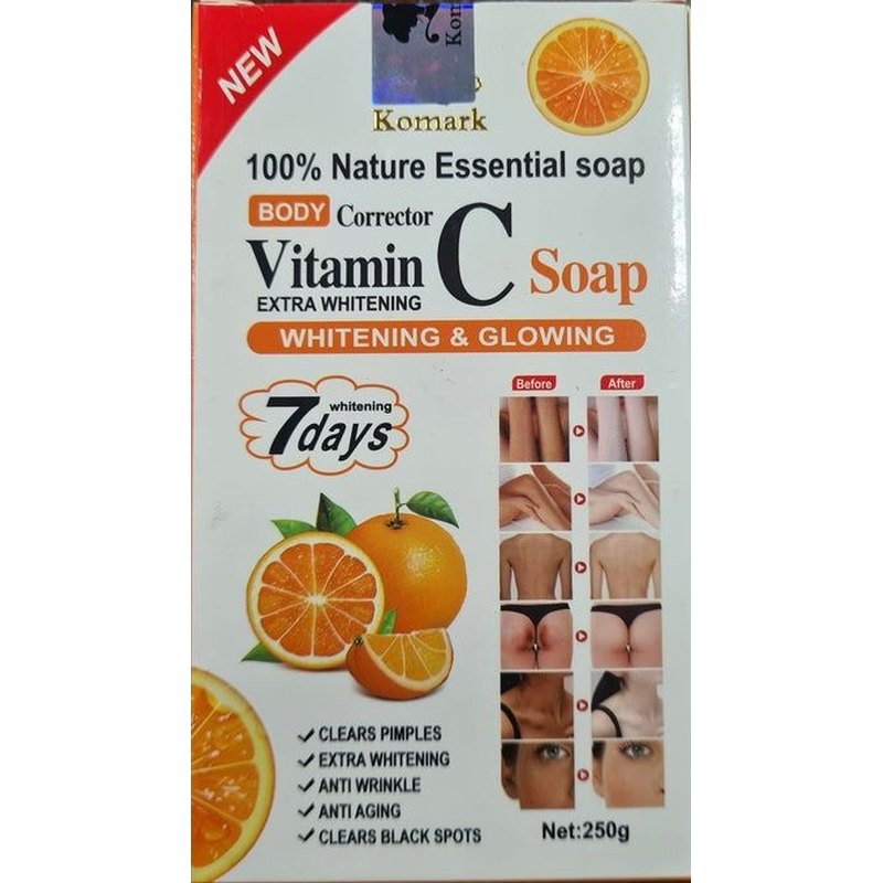 Komark Vitamine C Zeep – Verhelderend voor een Stralende Huid 250g