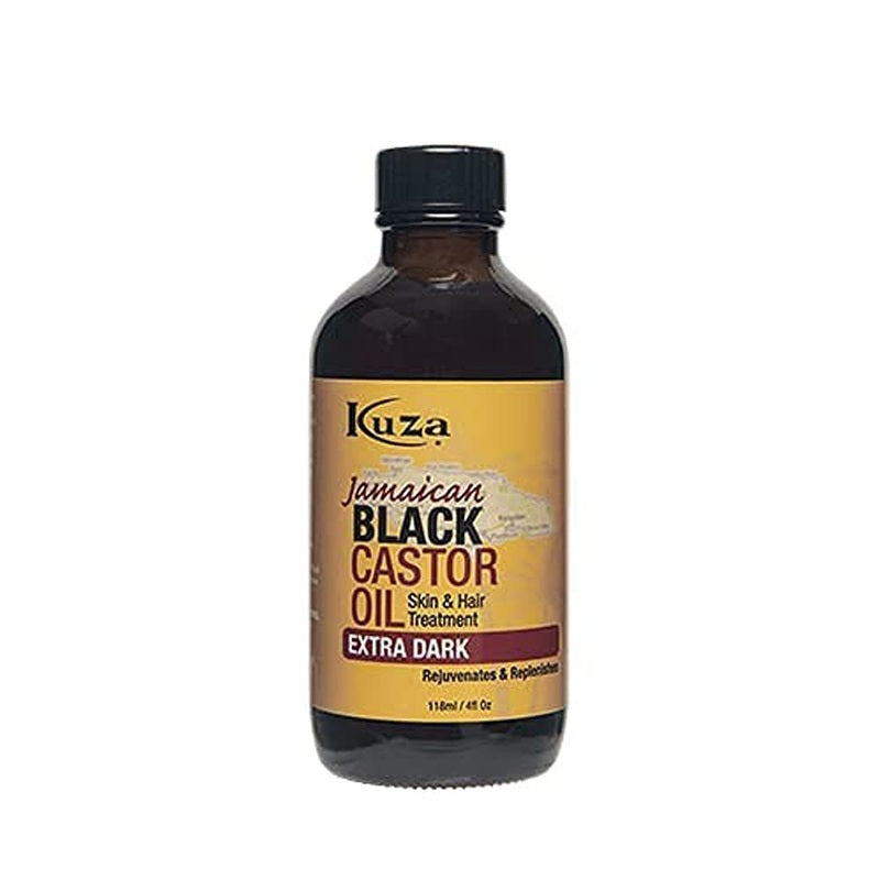 Kuza Jamaican Black Castor Olie – Herstel voor Huid en Haar 118ml