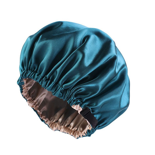 MHS Satin Haar Bonnet – Dubbele Laag voor Bescherming 36cm