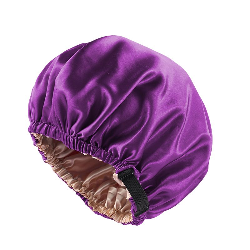 MHS Satin Hair Bonnet – Dubbele Laag voor Bescherming van Haar 36cm