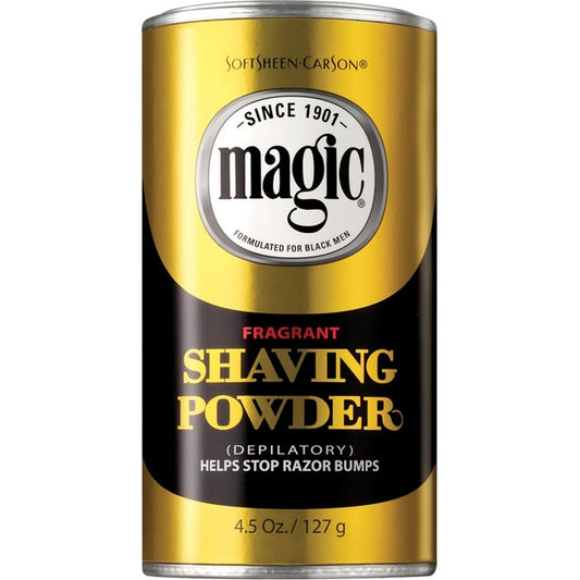 Magic Shaving Powder Gold – Verfrissend Scheerpoeder voor Mannen 127g